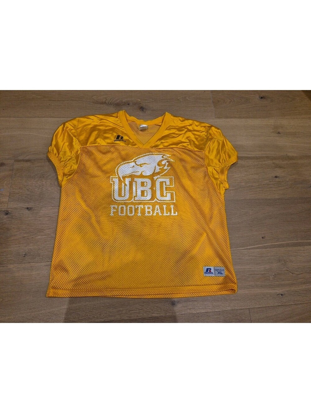 UBC University Thunderbirds Vancouver Football Trikot Jersey Russell Size XL